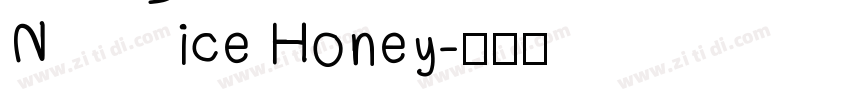 Nice Honey字体转换